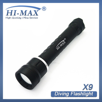 CREE XM-L2 U2 underwater photo / led scuba video/wide angle torches